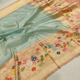 Pure Tissue Silk Handwoven Banarasi Saree