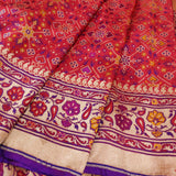 Red Colour Pure Katan Silk Handwoven Banarasi Saree