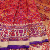 Red Colour Pure Katan Silk Handwoven Banarasi Saree