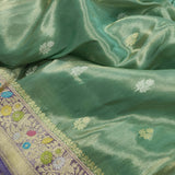 Pure Tissue Silk Handwoven Banarasi Saree