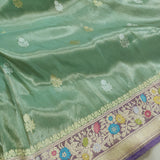 Pure Tissue Silk Handwoven Banarasi Saree