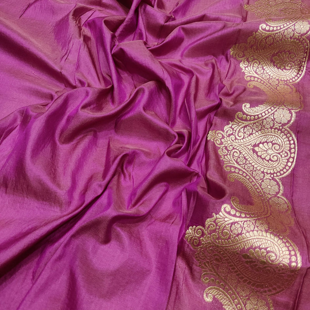 Pure Katan Silk Handwoven Banarasi Saree