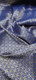 Royal Blue Colour Pure Katan Silk Handwoven Saree