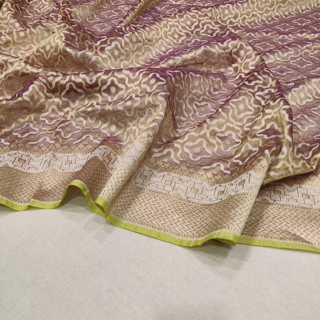 Pure Tissue Silk Handwoven Banarasi Saree