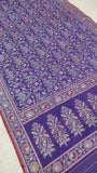 Pure banarasi ektara cotton jamdani saree