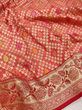 Pure Katan Silk Handwoven Banarasi Saree