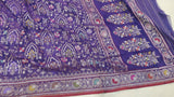 Pure banarasi ektara cotton jamdani saree