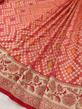 Pure Katan Silk Handwoven Banarasi Saree