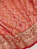 Pure Katan Silk Handwoven Banarasi Saree