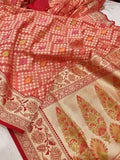 Pure Katan Silk Handwoven Banarasi Saree