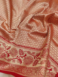 Pure Katan Silk Handwoven Banarasi Saree