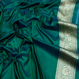 Pure katan silk handwoven Banarasi saree