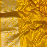 Pink colour pure katan silk handwoven Banarasi Tanchoi saree