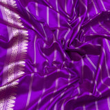 Pure kora handwoven Banarasi saree