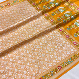 Pure katan silk handwoven Banarasi saree