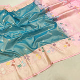 Pure tissue handwoven banarasi saree