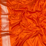 Pure katan silk handwoven banarasi saree