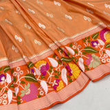 Pure katan silk handwoven banarasi saree