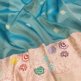 Pure tissue handwoven banarasi saree