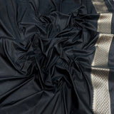 Dual shade pure katan silk handwoven Banarasi saree