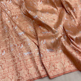 Pure katan silk handwoven Banarasi saree