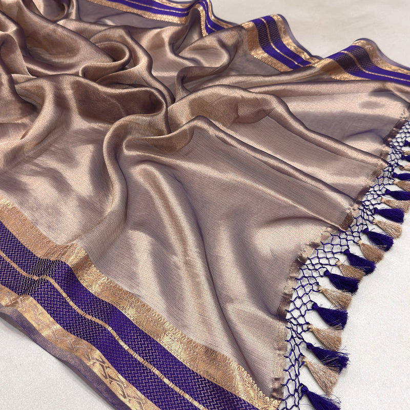 Pure tissue handwoven Banarasi saree