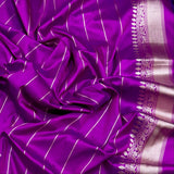 Pink colour pure katana silk handwoven Banarasi saree