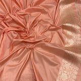 Pure katan silk handwoven Banarasi saree