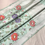 Pure katan silk handwoven Banarasi saree