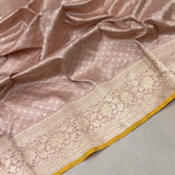 Pure katan silk handwoven Banarasi saree