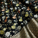Pure Katan Silk Handwoven Banarasi Suit