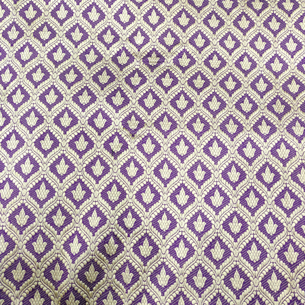 Purple Color Banarasi Katan Silk Lehenga