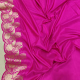 Pink Color Katan Silk Handwoven Banarasi Saree