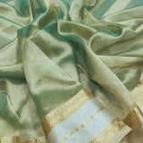 Pure Tissue Silk Handwoven Banarasi Saree
