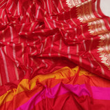 Yellow Colour Kora Silk Handwoven Banarasi Saree