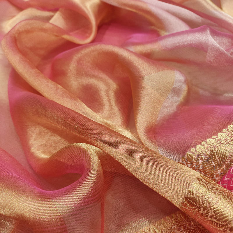 Pure Tissue Silk Handwoven Banarasi Saree