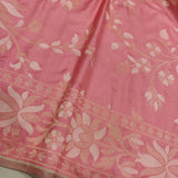 Ektara katan Silk jamdani Banarasi saree