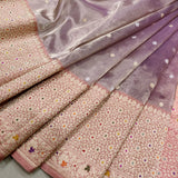 Pure Tissue Silk Handwoven Banarasi Saree