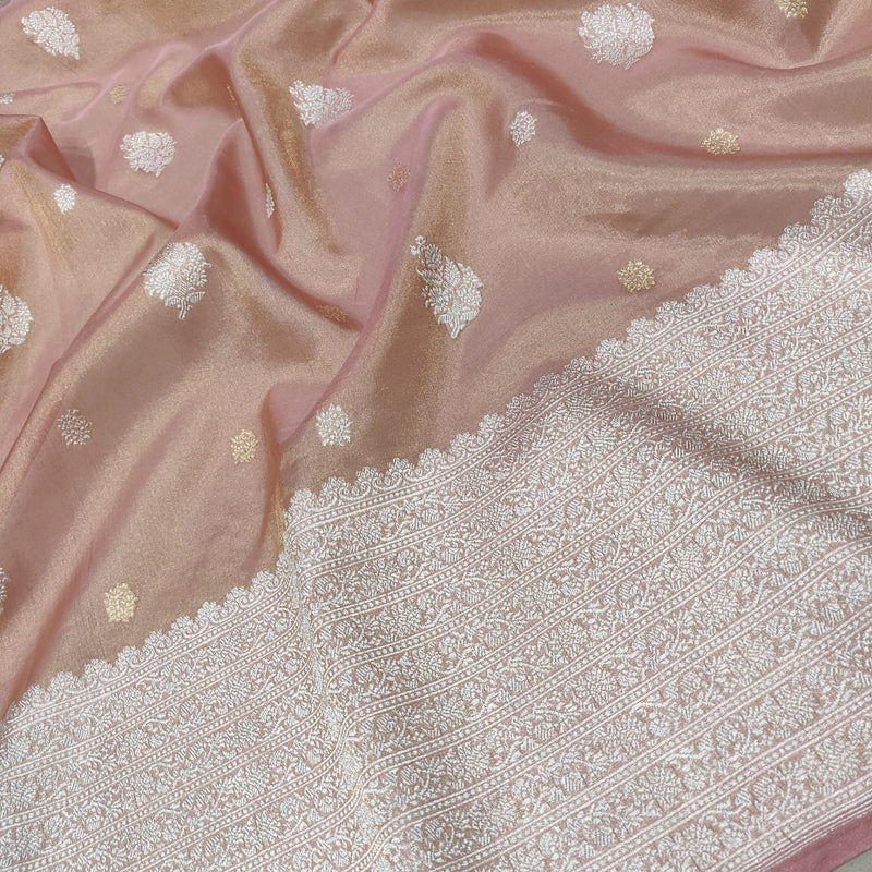 Pure Tissue Silk Handwoven Banarasi Saree