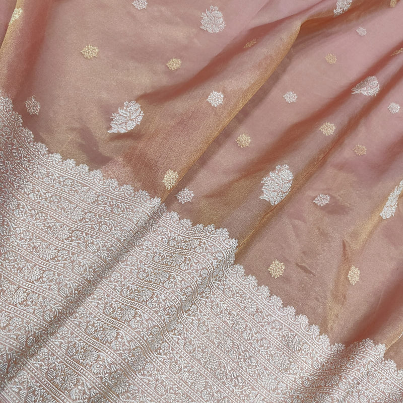 Pure Tissue Silk Handwoven Banarasi Saree