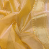 Light Pink Colour Kora Silk Handwoven Banarasi Saree