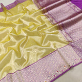 Pure Tissue Silk Handwoven Banarasi Saree
