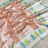 Pure Kora Silk Handwoven Banarasi Saree