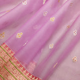 Pure Kora Silk Handwoven Banarasi Saree