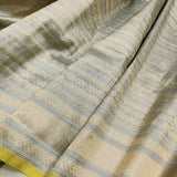 Pure Katan Silk Handwoven Tanchoi Banarasi Saree