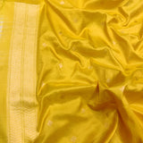 Pure Katan Silk Handwoven Tanchoi Banarasi Saree