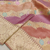 Pure Katan Silk By Tissue Handwoven Banarasi Saree
