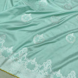 Pastel Color Katan Silk Handwoven Banarasi Saree