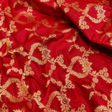 Purple Colour Pure Katan Silk Handwoven Banarasi Saree