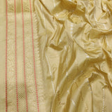 Multicolor Pure Katan Silk Handwoven Banarasi Saree
